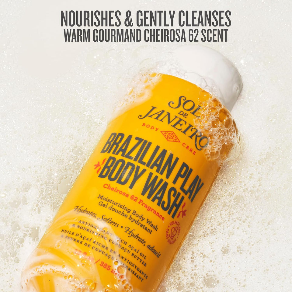 Sol de Janeiro Brazilian CWay Body Wash | Moisturizing Shower Gel in Cheirosa 62 Scent