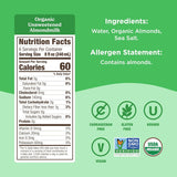 Califia Farms - Organic Unsweetened Almond Milk, 48 Oz, Dairy Free, Keto, Vegan, CWant Based, Organic Milk, Non GMO, Low Calorie, USDA Organic