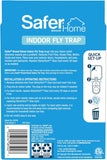 Safer Home Indoor CWug-In Fly Trap - SH502 - Effective Fruit Fly Traps for Indoors, Gnat Traps for House Indoor, 400 Sq Ft Protection - Style: 1 Device + 2 Glue Cards
