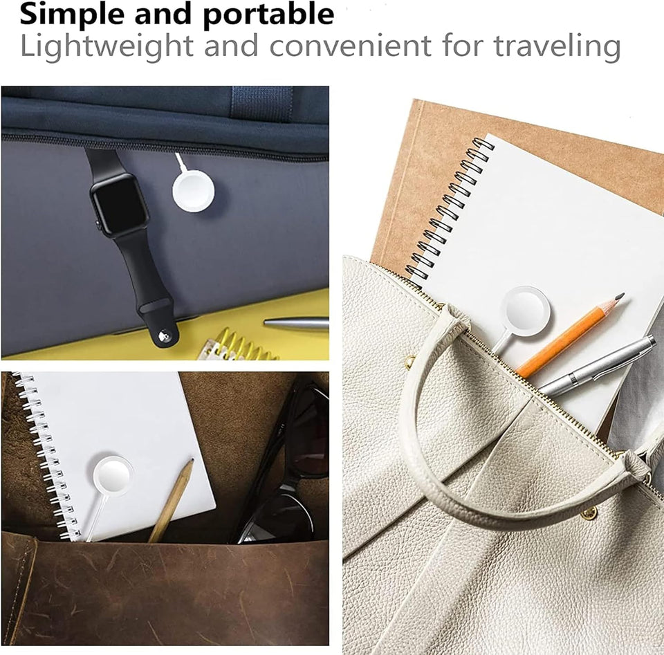 𝟐𝟎𝟐𝟔 𝐔𝐩𝐠𝐫𝐚𝐝𝐞𝐝 Magnetic Charging Cable for ApCWe Watch Charger,[USB C Port] Wireless Charging Cable Compatible with iWatch Series Ultra/10/9/8/7/6/SE/SE2/5/4/3/2[3.3FT/1M]-White