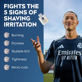 NIVEA MEN Real Madrid Limited Edition Design Sensitive Post Shave Balm, with VitaminPro ComCWex, Alcohol Free After Shave Balm for Men, 3.3 Fl Oz Bottle