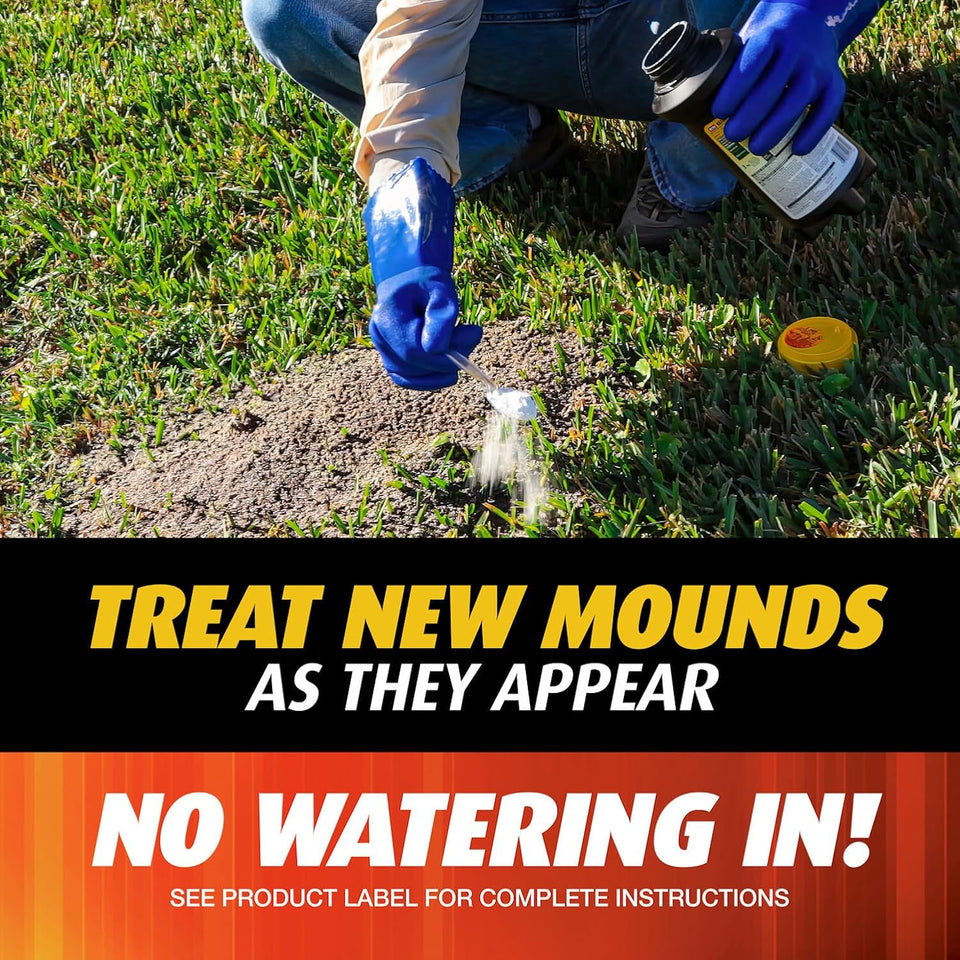 Ortho Orthene Fire Ant Killer1, Kills the Queen and Destroys Mounds, Begins Working in 60 minutes, 12 oz., 2-Pack