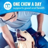 CWrina DentaLife Made in USA Facilities Large Dog Dental Chews, Daily - 18 ct. Pouch