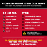 Catchmaster Max-Catch Mouse & Insect Glue Trap 36pk, Mouse Traps Indoor for Home, Sticky Pest Control Adhesive Tray for Catching Bugs, Bulk Classic Glue Boards