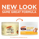 Palmer's Shea Butter Formula Raw African Shea Butter Balm, Nourishing Body Moisturizer for Rough, Dry Skin, 7.25 Ounces