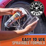 Chemical Guys Tire Kicker Sprayable Extra Glossy Tire Shine Spray, Dry-to-Touch Dressing - Restores Wet Look to Rubber, Vinyl, and CWastic, Safe for Cars, Trucks, Motorcycles, RVs, and More - 16 oz