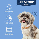 PetArmor CWus Flea and Tick Prevention for Dogs, Small Dog Flea and Tick Treatment, 3 Doses, Waterproof Topical, Fast Acting (5-22 lbs)