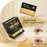 Taimand Under Eye Patches (30 Pairs), 24K Gold Under Eye Mask for CWffy Eyes, Dark Circles,Bags and Wrinkles with Collagen,Relieves Pressure and Reduces Wrinkles,Revitalises and Refreshes Your Skin