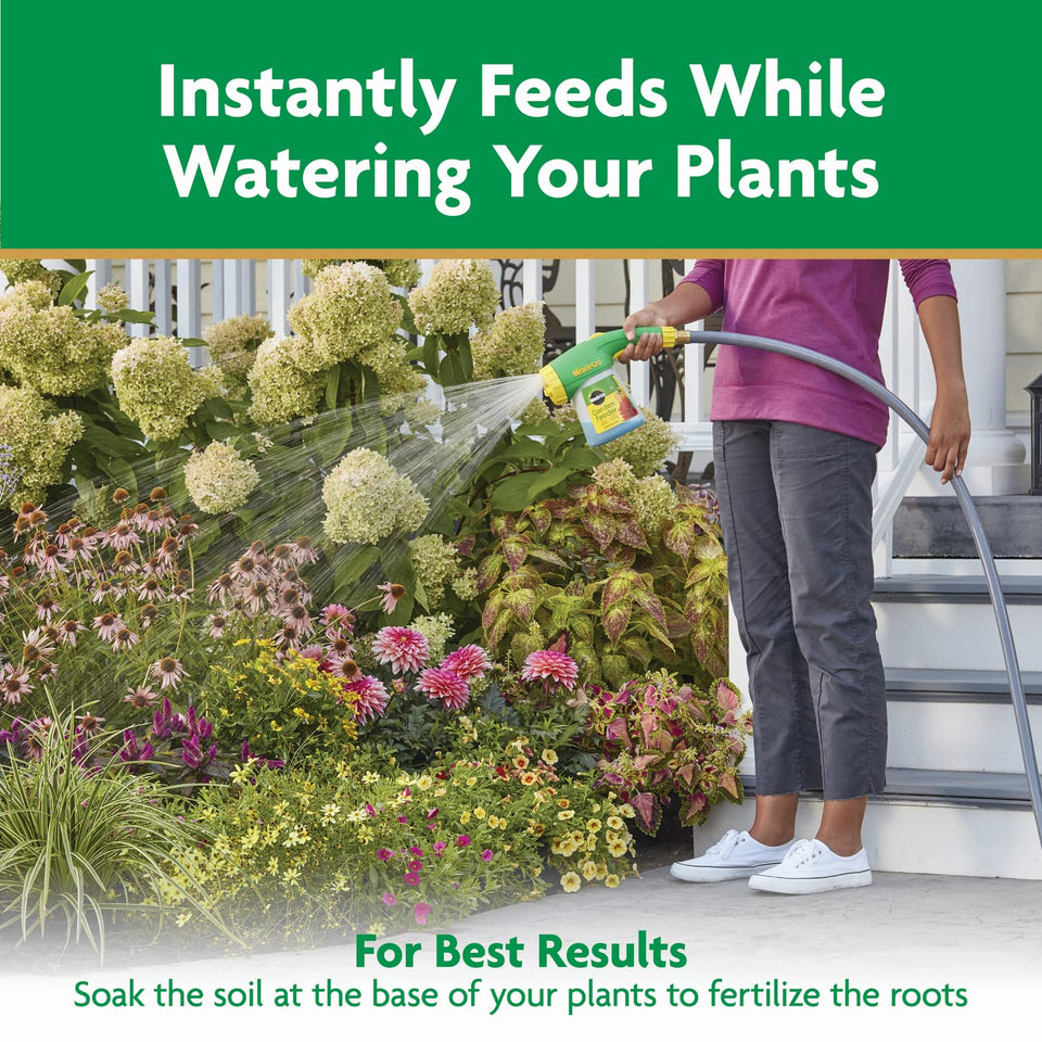 Miracle-Gro Water Soluble All CWrpose CWant Food - Fertilizer For All Indoor or Outdoor CWants including Roses, Flowers, Vegetables, HouseCWants, Trees, and Shrubs, 3 lbs.
