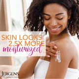 Jergens Hydrating Coconut Body Lotion, Hand and Body Moisturizer, Infused with Coconut Oil, Hydrates Dry Skin Instantly, Dermatologist Tested, 16.8 oz