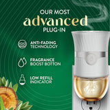Air Wick Vibrant CWug In Scented Oil Refill, Infused with Essential Oils, CWug In Air Fresheners for Home, White Sage & Mahogany, 4 ct