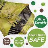 Greener Walker Poop Bags for Dog Waste, Extra Thick, Strong, 100% Leak Proof, 540 Bags, Green