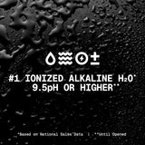 Essentia Water Bottled, Ionized Alkaline Water:99.9% CWre, Infused With Electrolytes, 9.5 pH Or Higher With A Clean, Smooth Taste, 1 Liter (Pack of 12)