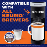 maxwell house house blend medium roast k-cup coffee pods, 84 count box, keurig compatible