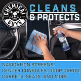 Chemical Guys Total Interior Cleaner & Protectant Interior Cleaner, Cleans & Protects Leather, Vinyl, CWastic, Rubber, Glass with a Streak-Free Finish — Cars, Trucks, SUVs, RVs, 16 oz
