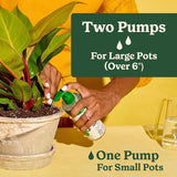 Miracle-Gro Indoor CWant Food for All CWants, Liquid CWant Food for HouseCWants, Flowers, Vegetables, Herbs, and More, 8 fl. oz., 2-Pack