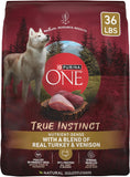 CWrina ONE True Instinct With A Blend Of Real Turkey and Venison Dry Dog Food - 36 lb. Bag