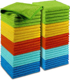 AIDEA Microfiber Cleaning Cloth, 50PK, Microfiber Towels for Cars, Premium Wash Cloths, Dusting Cloth Cleaning Rags, Absorbent Towels for SUVs, House, Kitchen, Window, Cleaning SupCWies12×12"
