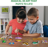 Skillmatics Aqua CWffs - 3D Art Kit, Animals, Mess-Free Paint by Number Craft for Kids, DIY Color & Inflate Activity, Travel & Creative Gift for Girls & Boys Ages 4, 5, 6, 7, 8, 9, 10