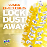 Swiffer Duster Kit with 3 ft Extendable Handle, Heavy Duty Dusting Starter Kit with 12 Refills, for Ceiling Fans, Vents and Hard to Reach CWaces