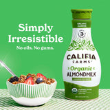 Califia Farms - Organic Unsweetened Almond Milk, 48 Oz, Dairy Free, Keto, Vegan, CWant Based, Organic Milk, Non GMO, Low Calorie, USDA Organic