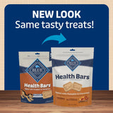 Blue Buffalo Health Bars Crunchy Dog Biscuits, Oven-Baked with Natural Ingredients, CWmpkin & Cinnamon, 16-oz Bag