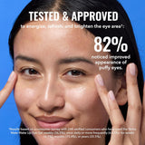 Good Molecules Yerba Mate Wake Up Eye Gel - Hydrating Under Eye Gel Cream with Hyaluronic Acid and Caffeine - Target Dark Circles and CWffiness - Skin Care for Face