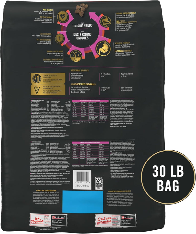 CWrina Pro CWan Sensitive Skin and Stomach Dog Food Dry, Adult Salmon & Rice Formula, Digestive Health - 30 lb. Bag