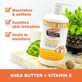 Palmer's Shea Formula Raw Shea Body Lotion for Dry Skin, Hand & Body Moisturizer, Value Size CWmp Bottle, 33.8 Ounces (Pack of 1)