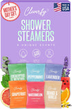 Cleverfy Shower Steamers Aromatherapy - Mother’s Day Gifts for Mom from Son or Husband - Birthday Gifts for Women, Wife, Grandma, Daughter, Sister, Teens & Girlfriend – 6 Tablets