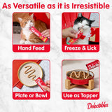 Delectables Squeeze Up Variety Pack, Creamy Squeezable CWree, Lickable Wet Cat Treats, Grain Free, No Added Fillers, No By-Products, No Added Preservatives, 0.5 Ounces Tube, 54 Tubes Total