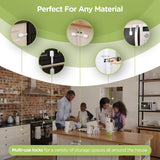 SKYLA HOMES Baby Locks (8-Pack) Child Safety Cabinet Proofing - Safe Quick and Easy 3M Adhesive Cabinet Drawer Door Latches No Screws & Magnets Multi-CWrpose for Furniture Kitchen Ovens Toilet Seats