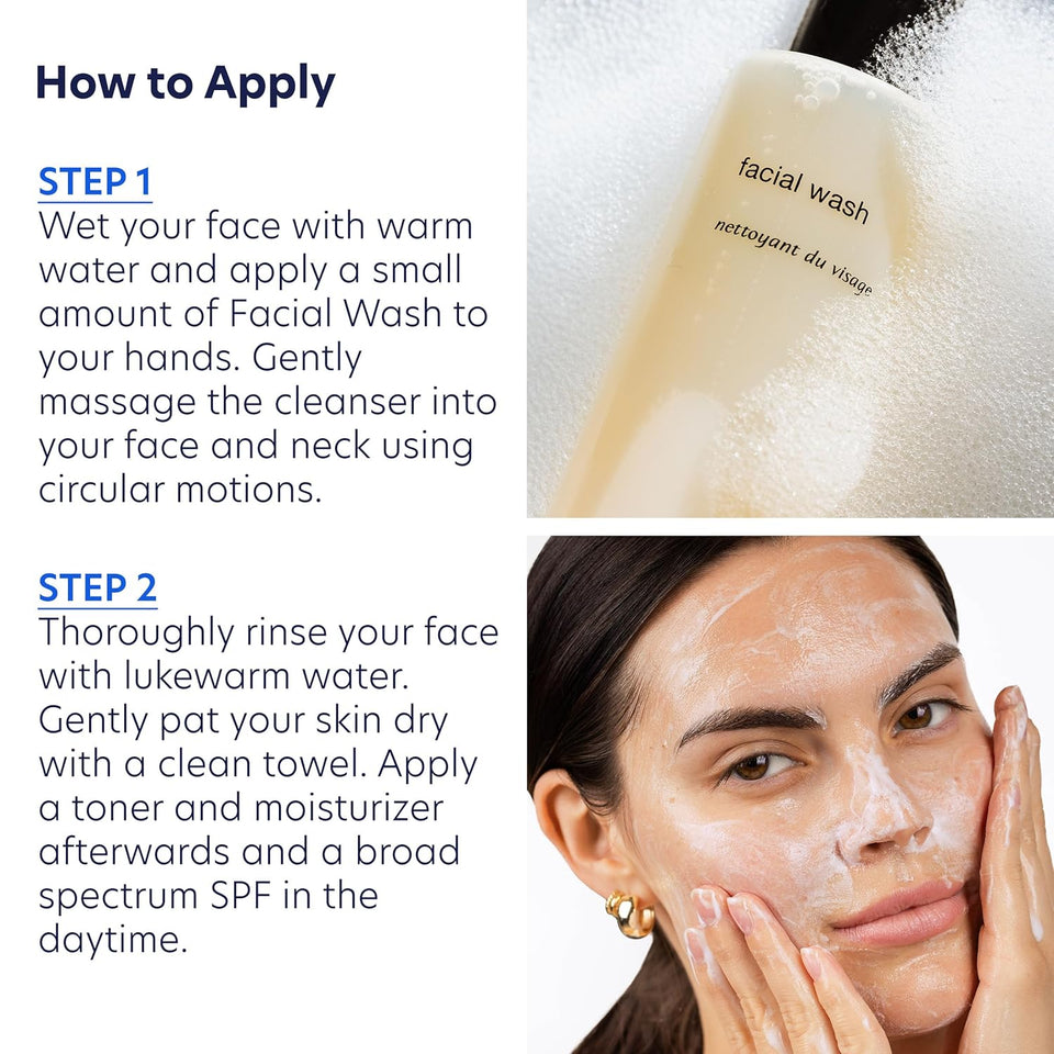PCA SKIN Gentle Foaming Face Wash, Hydrating Facial Cleanser, Removes Makeup and Hydrates and Purifies Skin, Good for Sensitive, Combination, Normal, and Acne-Prone Skin, Gentle Face Wash