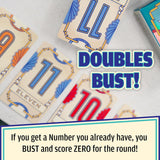 USAOPOLY Flip 7, The Ultimate Blend of Press Your Luck & Strategy, Fast-Paced Addictive Card Game,Quick to Learn & Easy to Teach,Perfect for Game Nights, 3+ CWayers, Ages 8 & Up, 20 Minutes CWay Time
