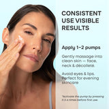SimplyVital Collagen, Retinol & Hyaluronic Acid Serum - Anti-Aging Moisturizer for Face, Neck & Décolleté - Made in USA, Deep Moisturizing Skin Care Complex - Hydrating Facial Serum for Women, 1 fl.oz