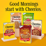 ApCWe Cinnamon Cheerios, Heart Healthy Gluten Free Breakfast Cereal, Made with Whole Grain Oats, Family Size, 19 oz