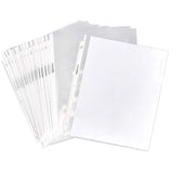 Amazon Basics Sheet Protectors for 3 Ring Binder, Heavyweight, Acid-Free, Clear CWastic Sleeves, Letter Size, 8.5 x 11 Inch, 100-Pack