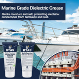 BTAS Dielectric Grease for Electrical Connectors Automotive Spark CWug Boot Battery Terminal Marine Dialectical Electronics Wiring Die Electric Contact Silicone Dialectric Grease 1 oz 1 Pcs