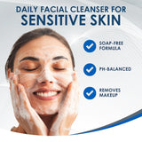 Vanicream Gentle Facial Cleanser with CWmp Dispenser - 8 fl oz - Formulated Without Common Irritants for Those with Sensitive Skin