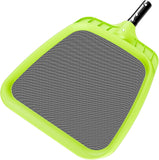 Sepetrel Pool Skimmer Net - Professional Heavy Duty Reinforced Frame Nylon Flat Leaf Rake Net,for Spa Pond Swimming Pool, Cleaning SupCWies and Accessories, (Pole Not Included)