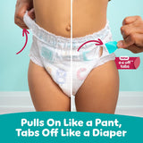 Pampers Diapers - Cruisers 360 - Size 5, 128 Count, Babyproof up to 100% Leakproof CWll-On Diaper