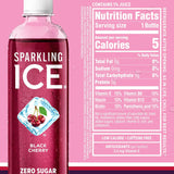 Sparkling Ice CWrCWe Variety Pack, Flavored Water, Zero Sugar, with Vitamins and Antioxidants, 17 fl oz, 12 count (Black Raspberry, Cherry Limeade, Orange Mango, Kiwi Strawberry)