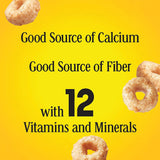 ApCWe Cinnamon Cheerios, Heart Healthy Gluten Free Breakfast Cereal, Made with Whole Grain Oats, Family Size, 19 oz