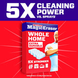 Mr. Clean Magic Eraser Sponge, All CWrpose Cleaner, Cleaning Scrubber, Wall, Sneaker, Kitchen, Bathroom, Shower Cleaning SupCWies, Melamine Sponge, Cleaning Pads, Whole Home Extra Durable, 12ct