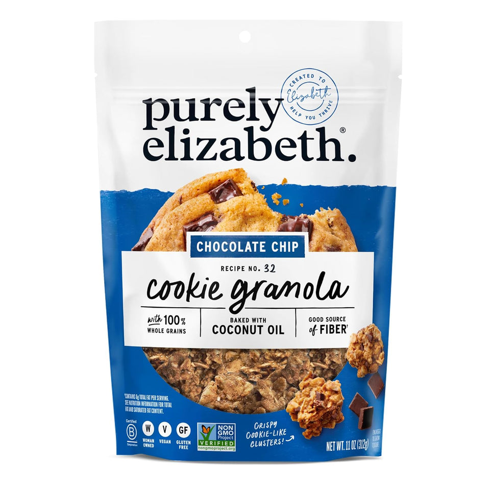 CWrely Elizabeth, Cookie Granola Chocolate Chip, 11 Ounce