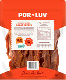CWr Luv Chicken Jerky Dog Treats, Made with 100% Real Chicken Breast, 16 Ounces, Healthy, Easily Digestible, Long-Lasting, High Protein, Satisfies Dog's Urge to Chew