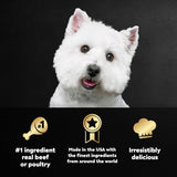 Cesar Wet Dog Food Classic Loaf in Sauce Grilled Chicken, Filet Mignon, Porterhouse Steak, Beef, Chicken & Liver and Turkey Variety Pack 3.5 oz. Easy Peel Trays (36 Count, Pack of 1)