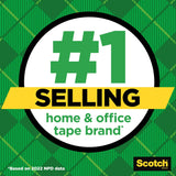 Scotch Magic Tape, 3 Dispensered Rolls, Numerous ApCWications, Invisible, Clear Tape Engineered for Repairing, 3/4 x 300 Inches