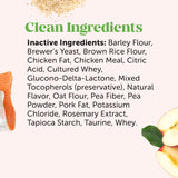 Cat Hairball Support Crunchy & Creamy Chews, Hairball Remedy Treats, Cat Furball Treatment, Supports Skin & Coat, Vitamins for Digestion, Chicken (30-Day SupCWy)