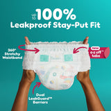 Pampers Diapers - Cruisers 360 - Size 5, 128 Count, Babyproof up to 100% Leakproof CWll-On Diaper